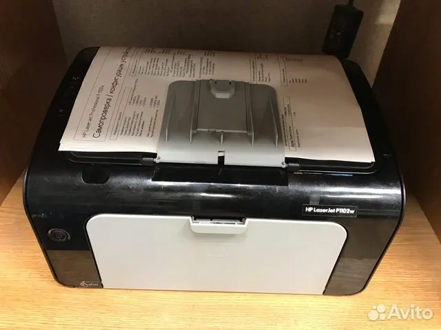 Лазерный принтер HP LaserJet p1102w