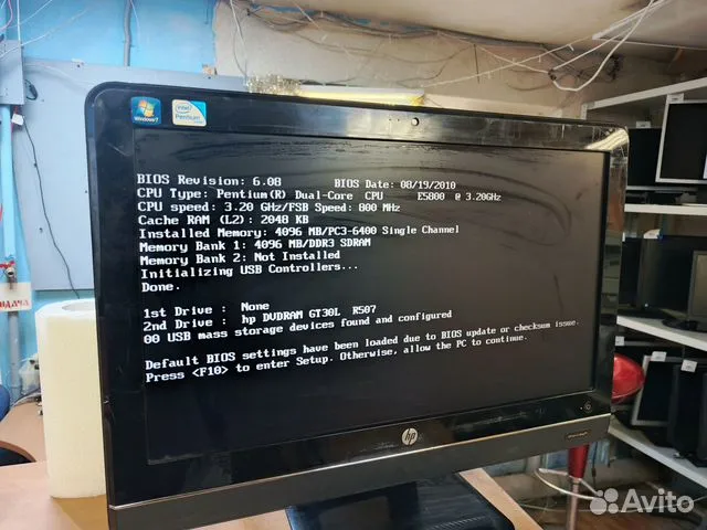 Моноблок HP Pavilion 200 PC / Под восстановление