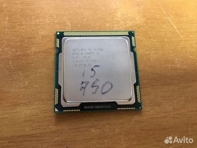 Процессор Intel Core i5 750