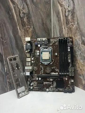 Связка ASRock B85M-Pro + I5-4460