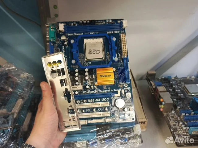 Связка ASRock N68-s3 ucc+ athlon 2