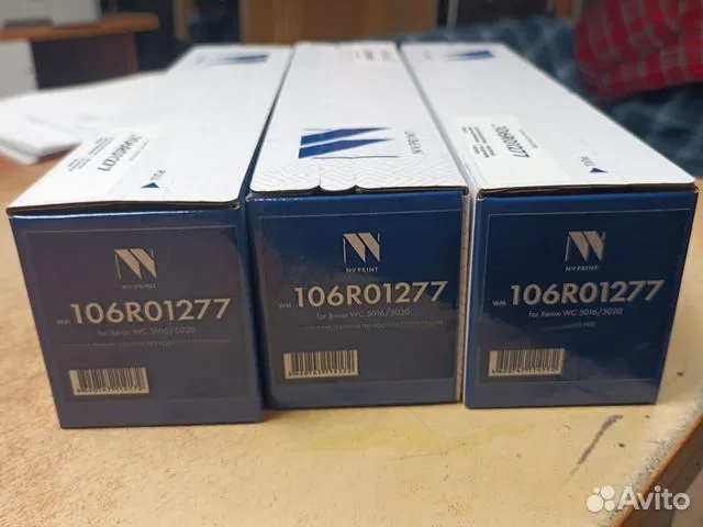 Новая туба с тонером 106R01277 для Xerox WC 5016