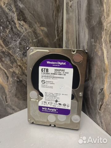 Жёсткий диск WD Purple 6 TB