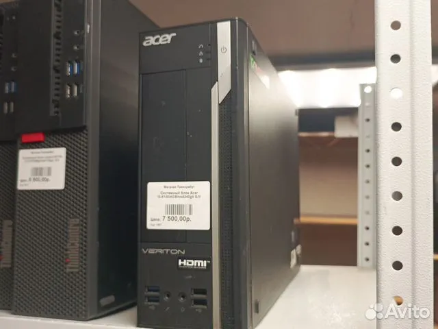 Офисный системный блок Acer /i3-6100/8gb/240 ssd