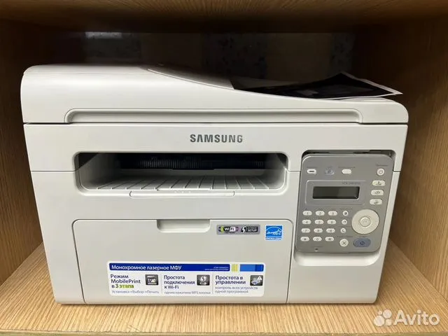 Лазерное мфу 3 в 1 Samsung SCX-3405w