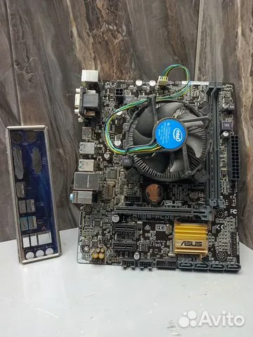 Связка Asus H110M- Plus + i3-6100