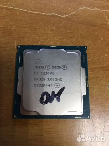 Процессор Intel Xeon E3-1220 v6